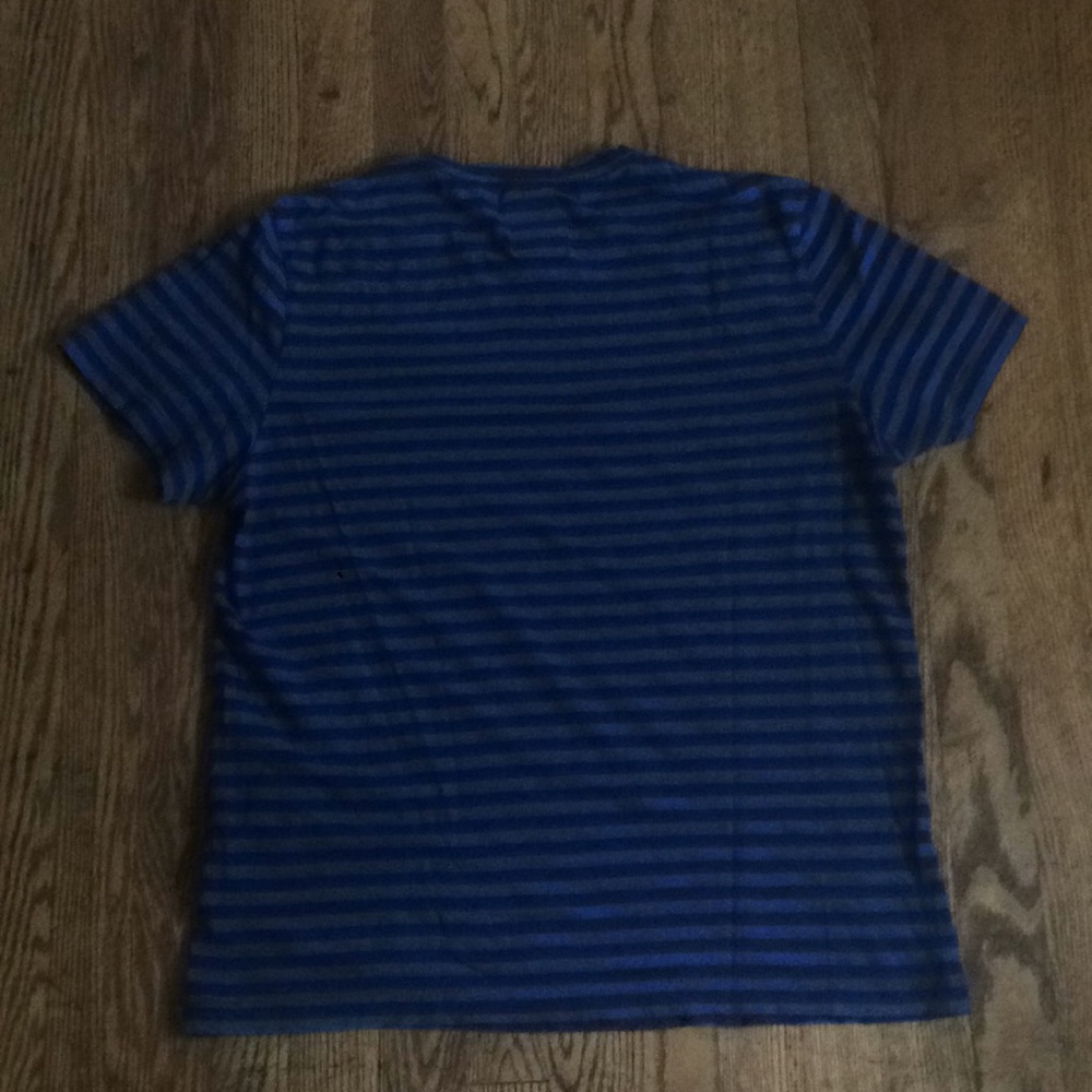 Levis Blue Striped T-shirt Mens Size Large - Picture 5 of 5